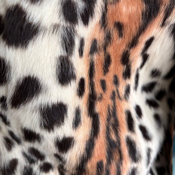 GENUINE FOX FUR CHIC SHORT COAT - Picture 6 of 8